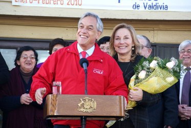 VISITA PRESIDENTE PI&Ntilde;ERA