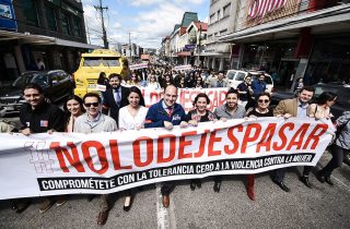 Cesar Asenjo marcha #NoLoDejesPasar